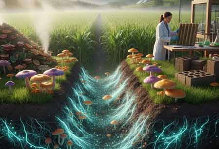 Fungal Solutions for Climate Change: The Role of Mushrooms in Greenhouse Gas Mitigation